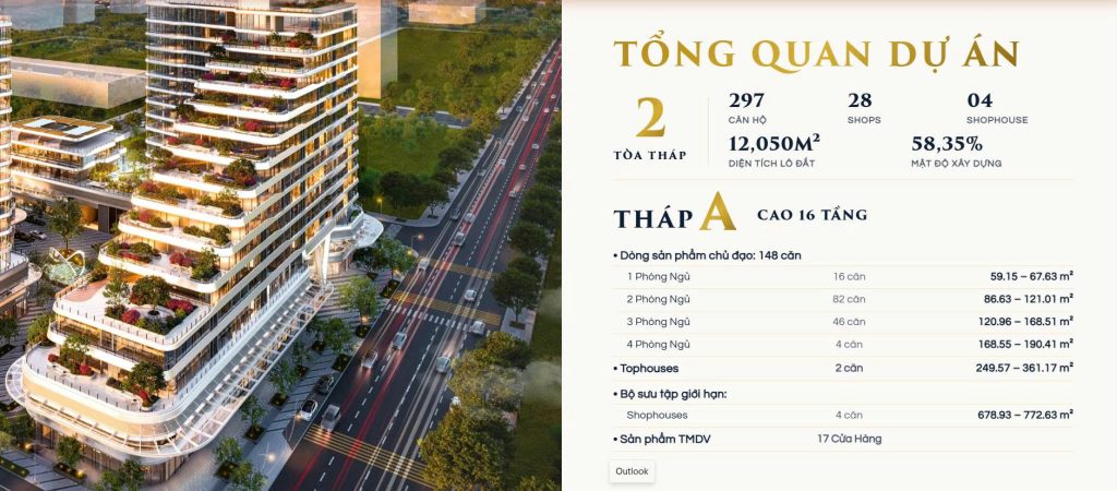 tổng quan block a triton crown phú mỹ hưng